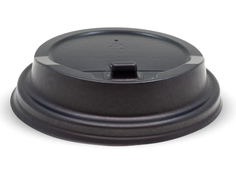 PLA TRAVEL COFFEE CUP LID WHITE TO SUIT 6/8/10OZ